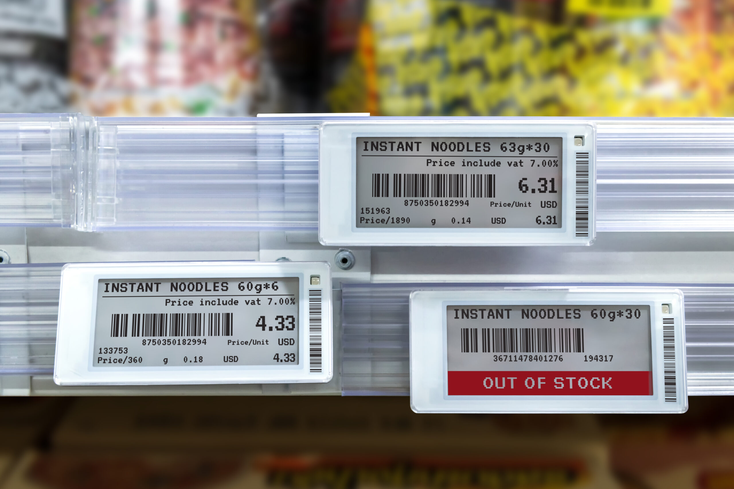Electronic Shelf Labels